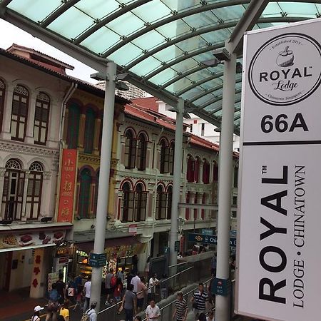 Royal Lodge @ Pagoda Street Сингапур Екстериор снимка