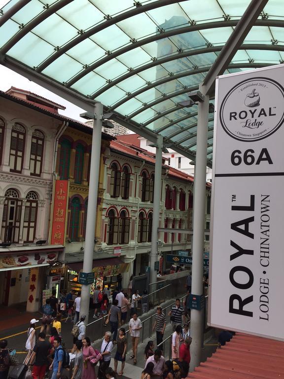 Royal Lodge @ Pagoda Street Сингапур Екстериор снимка
